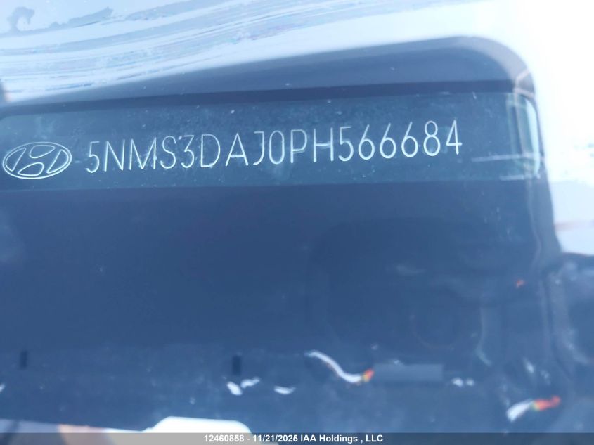 2023 Hyundai Santa Fe Preferred Awd With Trend Package VIN: 5NMS3DAJ0PH566684 Lot: 12460858