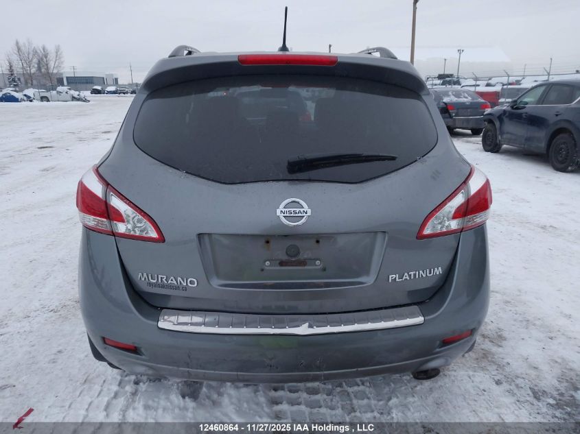 2014 Nissan Murano S/Sl/Sv/Le VIN: JN8AZ1MWXEW527714 Lot: 12460864