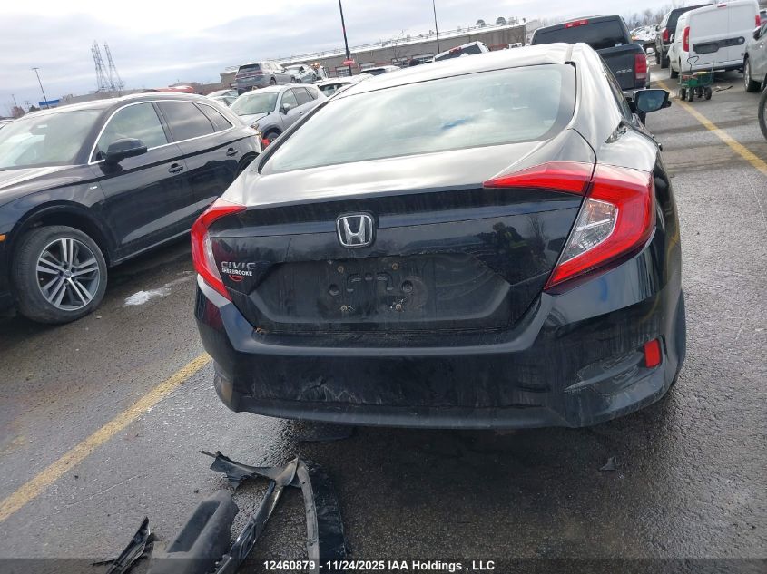 2018 Honda Civic Ex VIN: 2HGFC2F80JH043441 Lot: 12460879