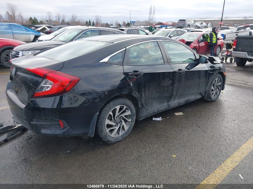 2018 Honda Civic Ex VIN: 2HGFC2F80JH043441 Lot: 12460879