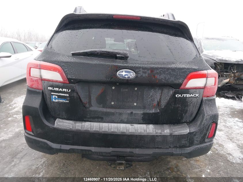 2015 Subaru Outback 2.5I VIN: 4S4BSCAC7F3306287 Lot: 12460907