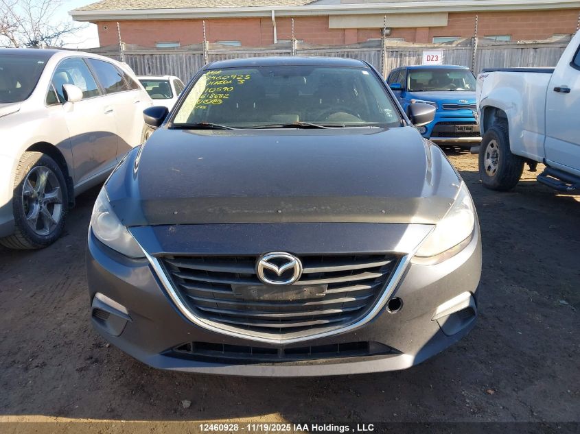2014 Mazda 3 Touring VIN: 3MZBM1V70EM110590 Lot: 12460928