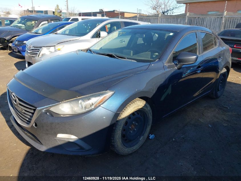 2014 Mazda 3 Touring VIN: 3MZBM1V70EM110590 Lot: 12460928