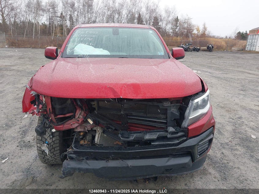 2021 Chevrolet Colorado Wt VIN: 1GCGTBEN6M1118091 Lot: 12460943