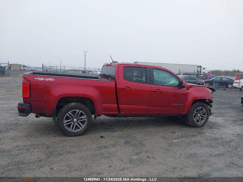2021 Chevrolet Colorado Wt VIN: 1GCGTBEN6M1118091 Lot: 12460943