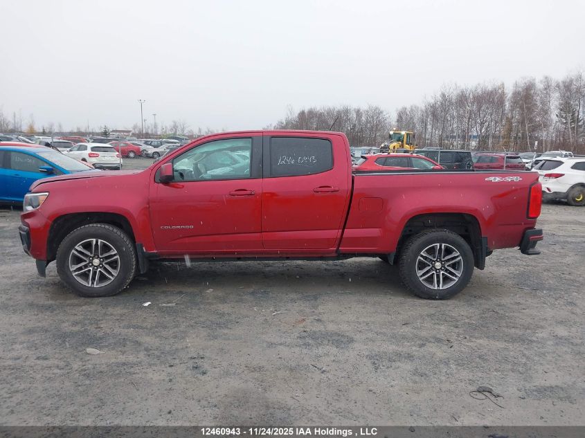 2021 Chevrolet Colorado Wt VIN: 1GCGTBEN6M1118091 Lot: 12460943