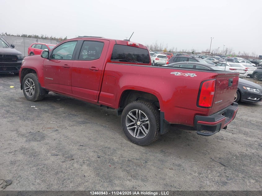 1GCGTBEN6M1118091 2021 CHEVROLET COLORADO photo no. 3