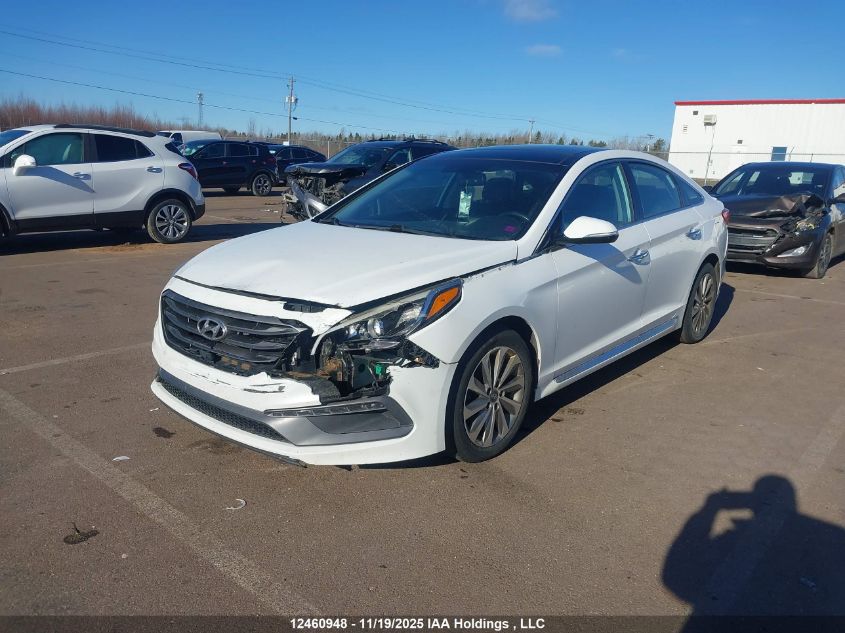 2015 Hyundai Sonata Sport/Limited VIN: 5NPE34AF4FH239800 Lot: 12460948