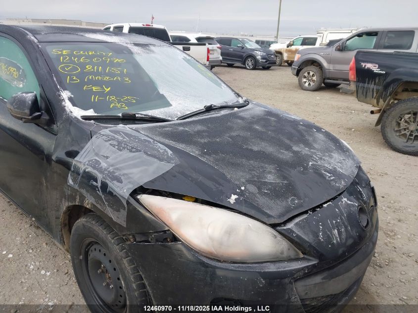 2013 Mazda Mazda3 Gs-Sky VIN: JM1BL1V74D1811151 Lot: 12460970