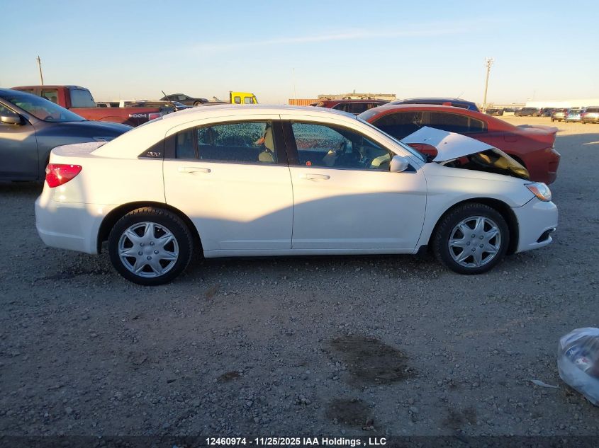 2012 Chrysler 200 Lx VIN: 1C3CCBABXCN192250 Lot: 12460974