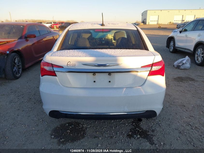 2012 Chrysler 200 Lx VIN: 1C3CCBABXCN192250 Lot: 12460974