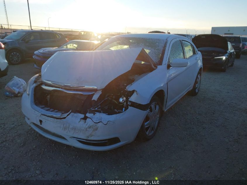 2012 Chrysler 200 Lx VIN: 1C3CCBABXCN192250 Lot: 12460974