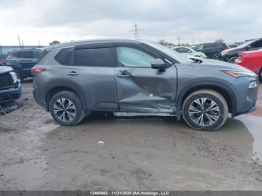 2022 Nissan Rogue Sv VIN: JN8BT3BB3NW333186 Lot: 12460982