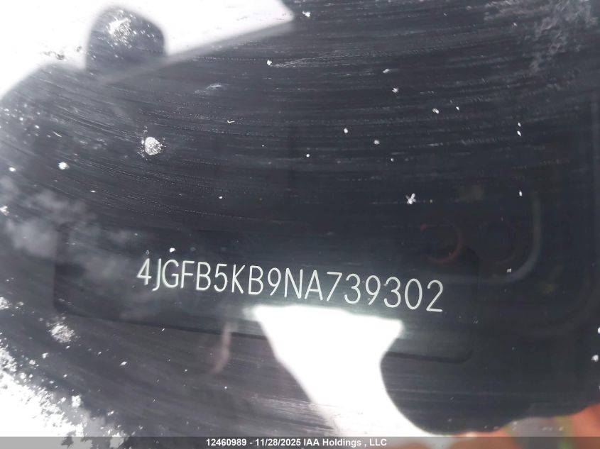 2022 Mercedes-Benz Gle 450 4Matic VIN: 4JGFB5KB9NA739302 Lot: 12460989