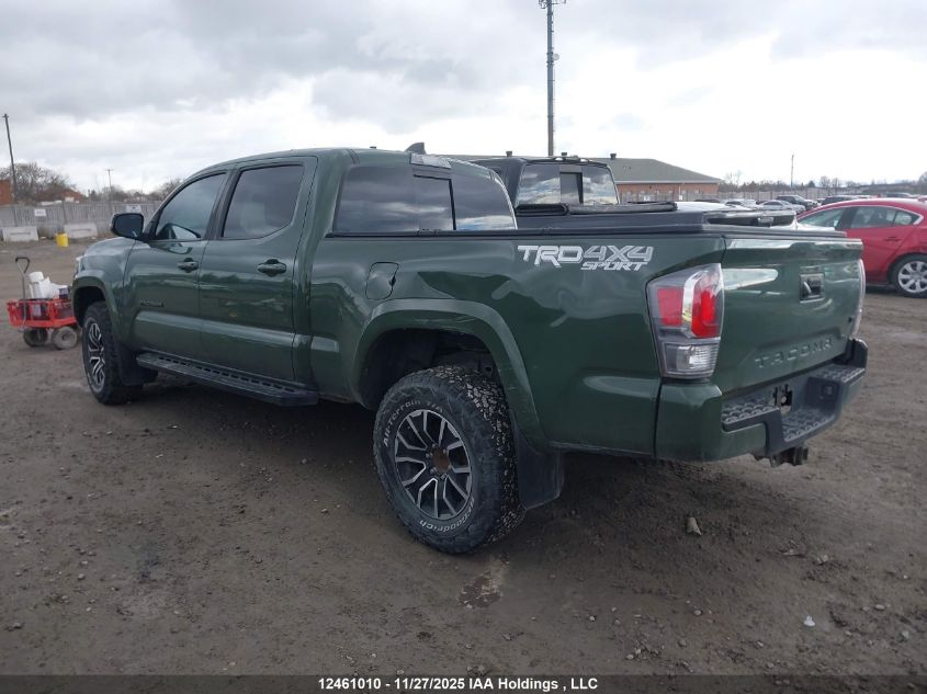 2021 Toyota Tacoma Double Cab/Sr5/Trd Sport/Trd Off Road VIN: 5TFDZ5BNXMX058434 Lot: 12461010