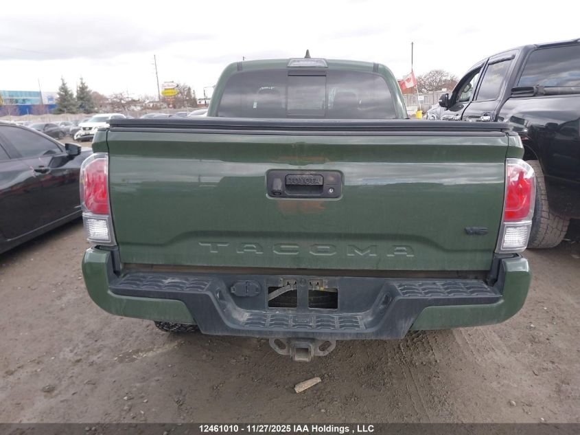 2021 Toyota Tacoma Double Cab/Sr5/Trd Sport/Trd Off Road VIN: 5TFDZ5BNXMX058434 Lot: 12461010