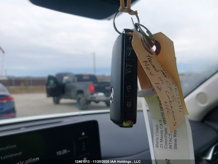 2025 Mazda Cx-5 VIN: JM3KFBCMXS0704721 Lot: 12461013