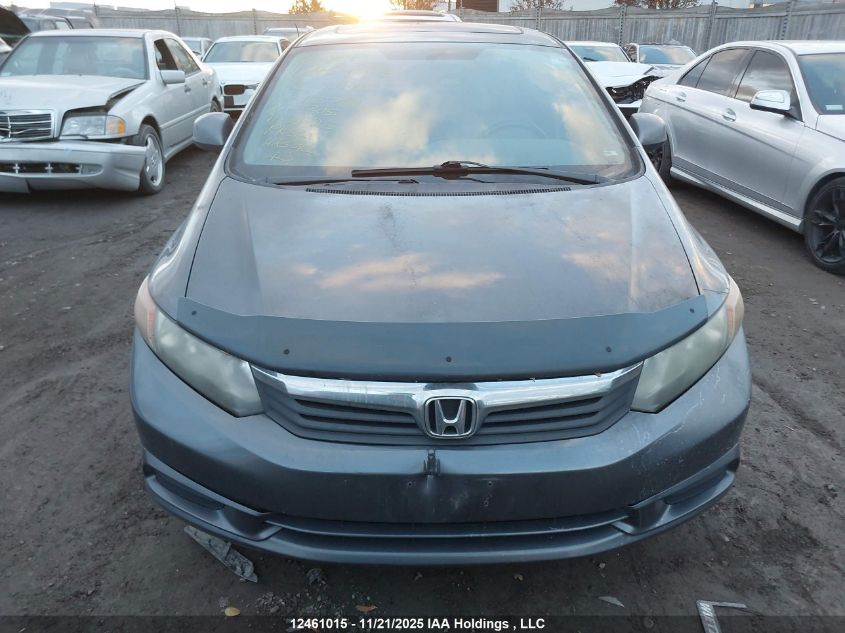 2012 Honda Civic Exl VIN: 2HGFB2F94CH113781 Lot: 12461015