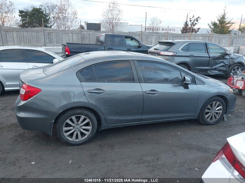 2012 Honda Civic Exl VIN: 2HGFB2F94CH113781 Lot: 12461015
