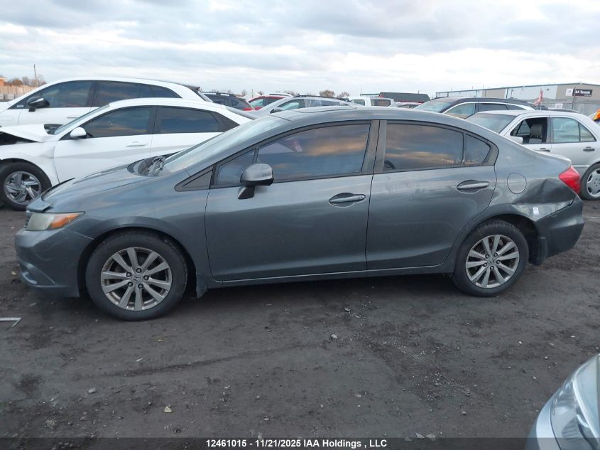 2012 Honda Civic Exl VIN: 2HGFB2F94CH113781 Lot: 12461015