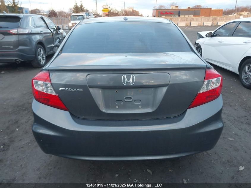 2012 Honda Civic Exl VIN: 2HGFB2F94CH113781 Lot: 12461015