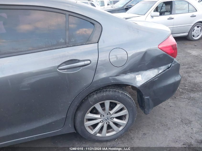 2012 Honda Civic Exl VIN: 2HGFB2F94CH113781 Lot: 12461015