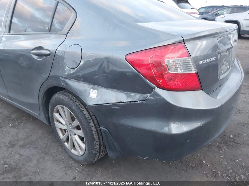 2012 Honda Civic Exl VIN: 2HGFB2F94CH113781 Lot: 12461015