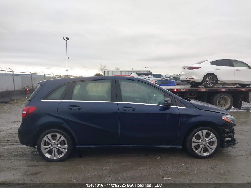 2017 Mercedes-Benz B 250 4Matic Sports Tourer VIN: WDDMH4GBXHJ432485 Lot: 12461016