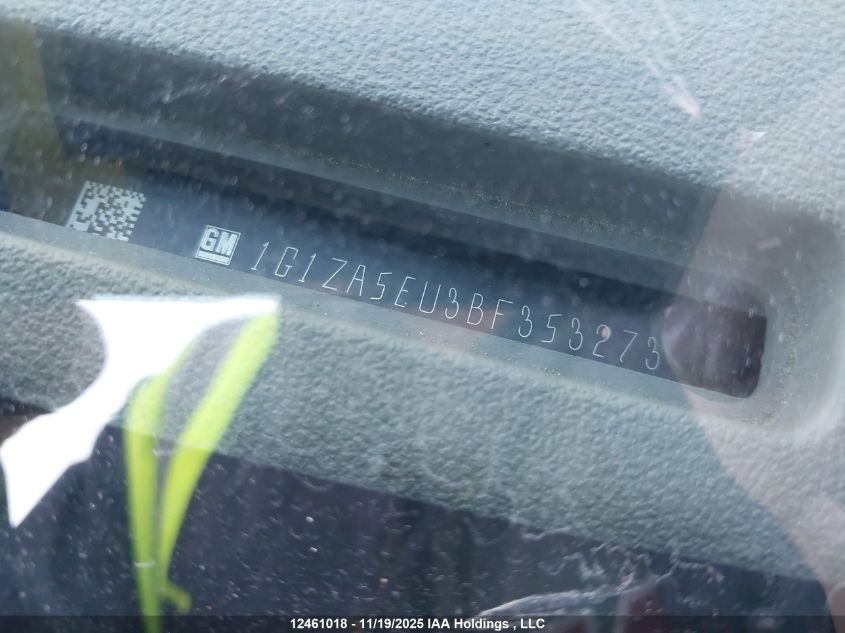 2011 Chevrolet Malibu Ls VIN: 1G1ZA5EU3BF353273 Lot: 12461018