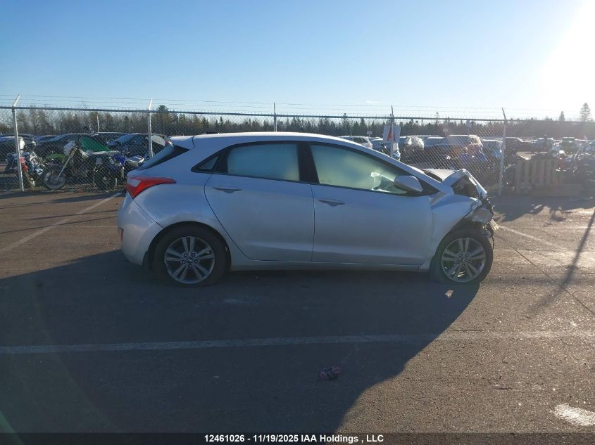 2013 Hyundai Elantra Gt Gl VIN: KMHD25LE2DU110185 Lot: 12461026