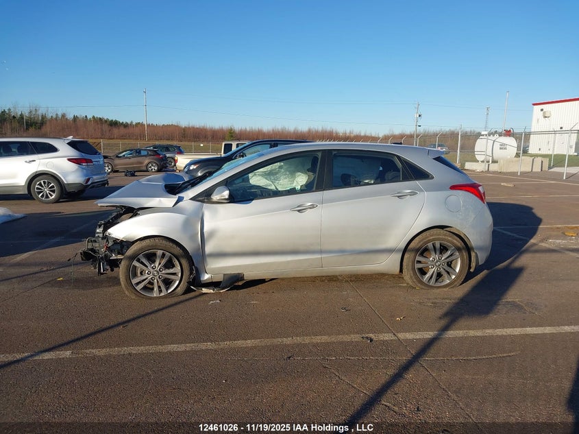 2013 Hyundai Elantra Gt Gl VIN: KMHD25LE2DU110185 Lot: 12461026