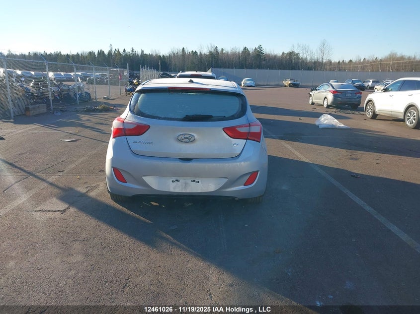 2013 Hyundai Elantra Gt Gl VIN: KMHD25LE2DU110185 Lot: 12461026