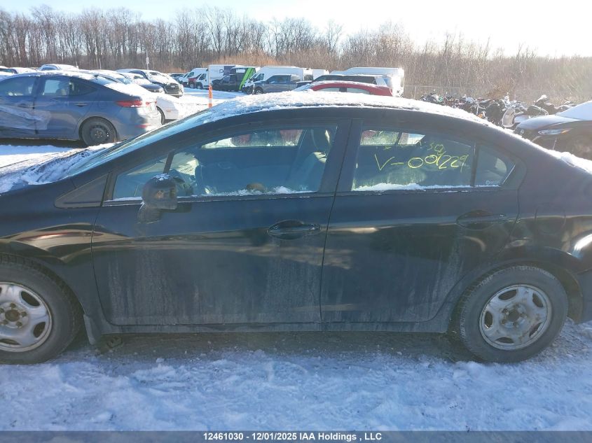 2012 Honda Civic Lx VIN: 2HGFB2E4XCH004229 Lot: 12461030