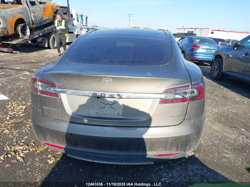 2016 Tesla Model S VIN: 5YJSA1E2XGF127002 Lot: 12461036