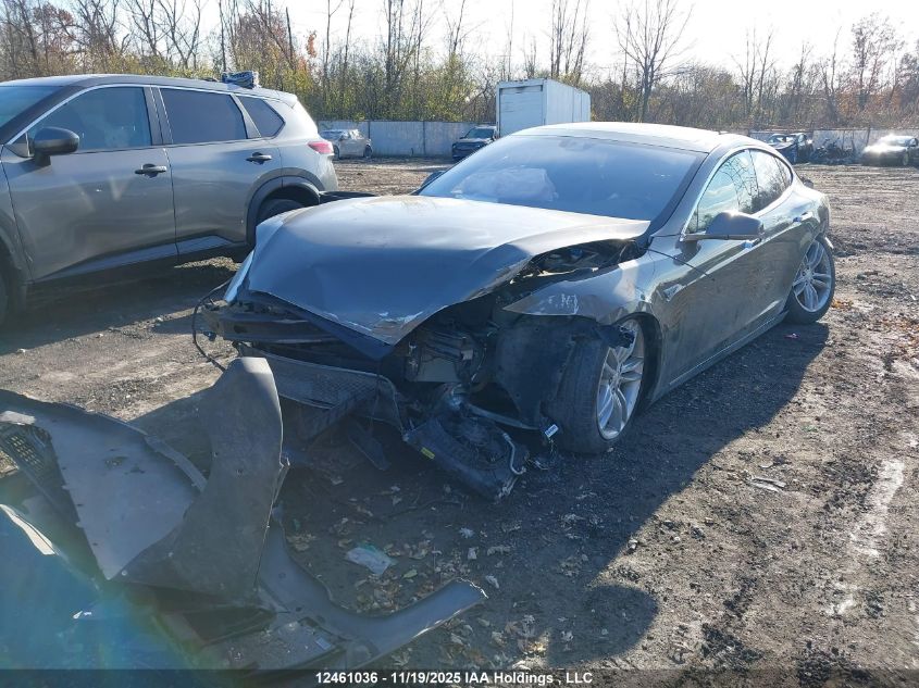 2016 Tesla Model S VIN: 5YJSA1E2XGF127002 Lot: 12461036