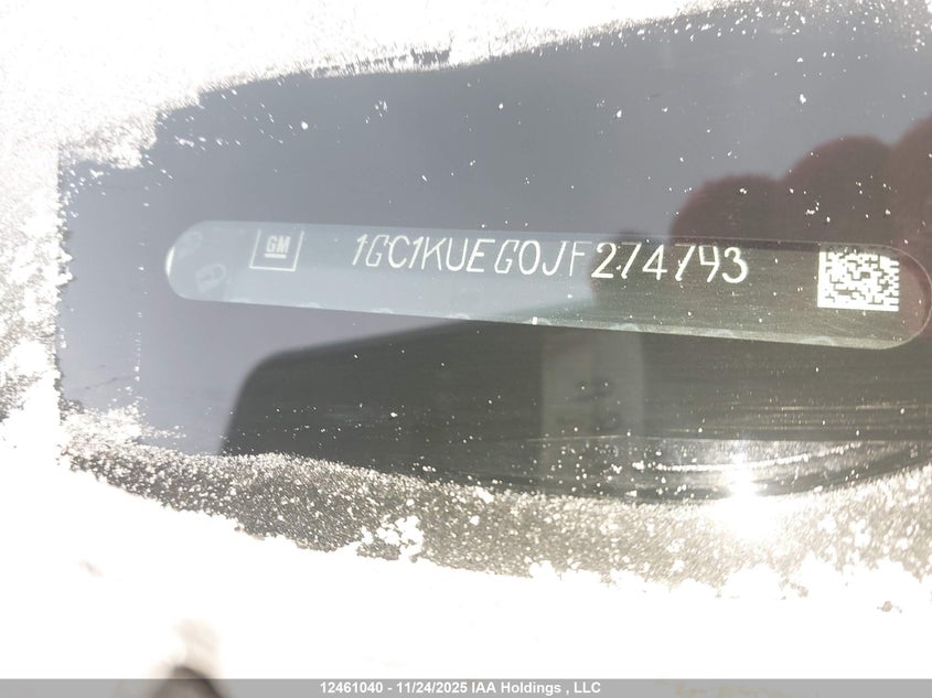 1GC1KUEG0JF274793 2018 CHEVROLET SILVERADO photo no. 9