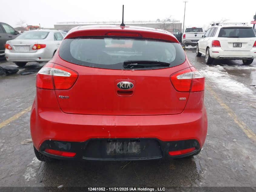 2013 Kia Rio Ex/Lx/Lx+/Sx VIN: KNADM5A33D6856985 Lot: 12461052