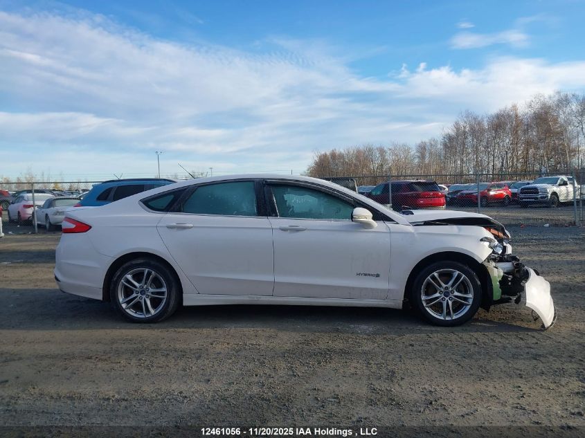 2016 Ford Fusion Se Hybrid VIN: 3FA6P0LU4GR362725 Lot: 12461056