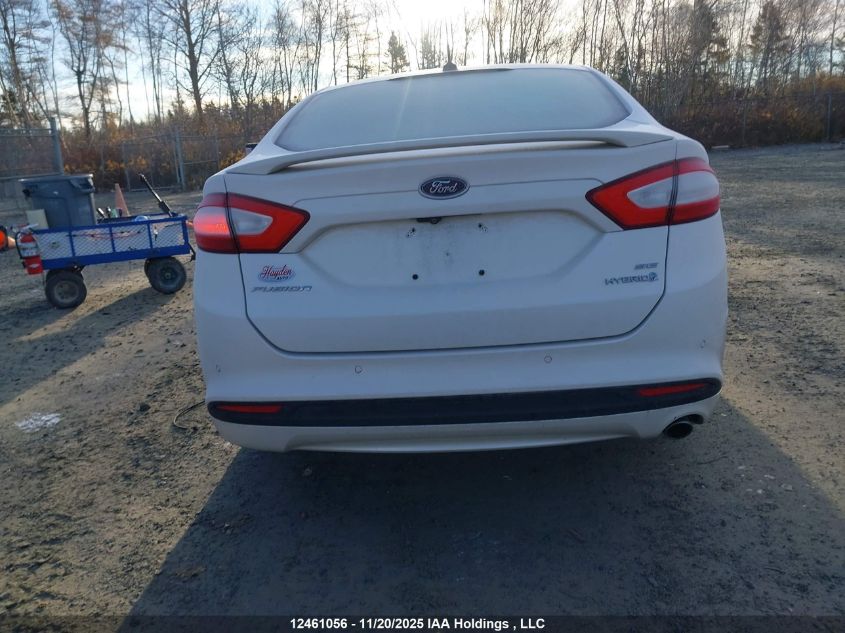 2016 Ford Fusion Se Hybrid VIN: 3FA6P0LU4GR362725 Lot: 12461056