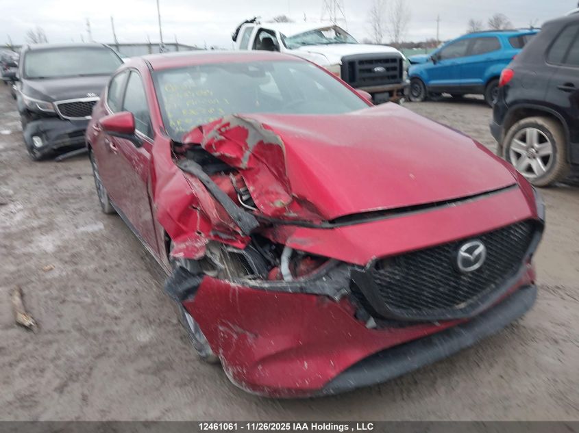 2021 Mazda 3 Preferred VIN: JM1BPALL6M1336283 Lot: 12461061