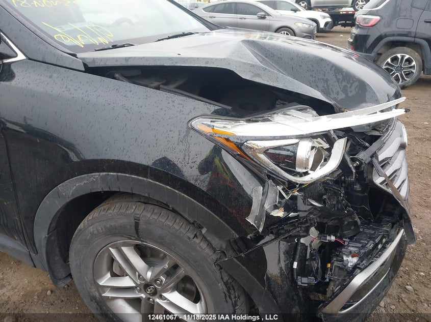 5XYZT3LB8JG521590 2018 HYUNDAI SANTA FE photo no. 12
