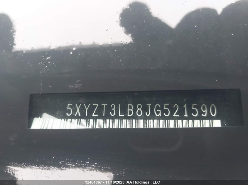5XYZT3LB8JG521590 2018 HYUNDAI SANTA FE photo no. 20