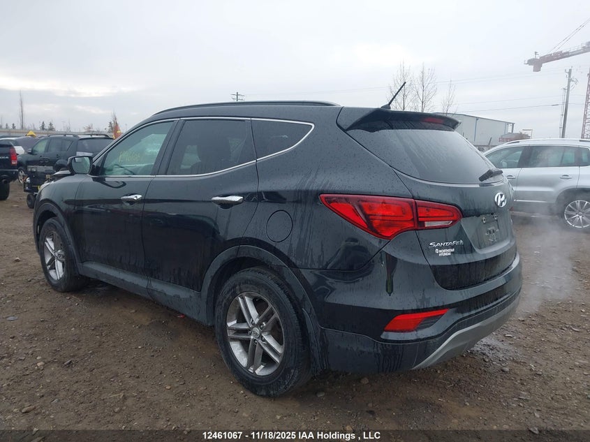 5XYZT3LB8JG521590 2018 HYUNDAI SANTA FE photo no. 3