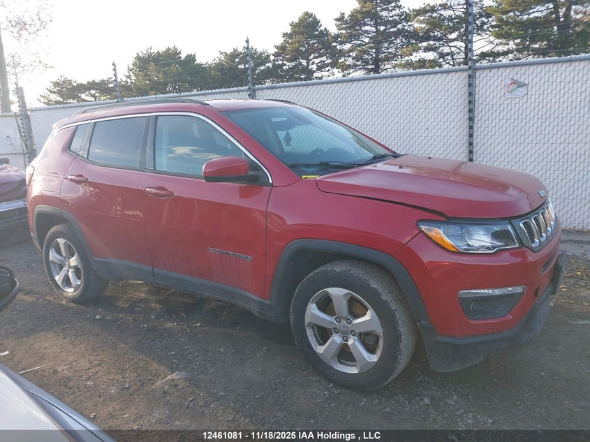 2018 Jeep Compass North VIN: 3C4NJDBB3JT128102 Lot: 12461081