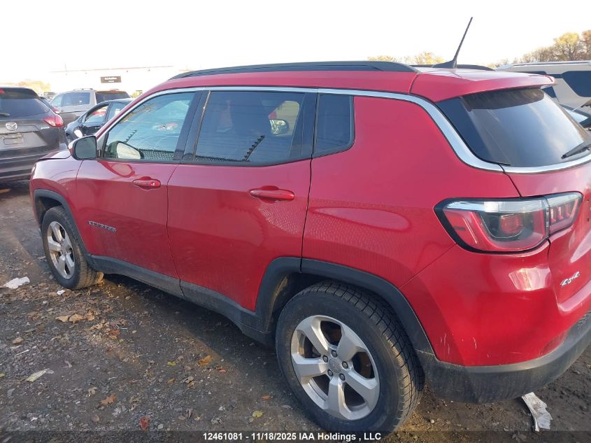 2018 Jeep Compass North VIN: 3C4NJDBB3JT128102 Lot: 12461081