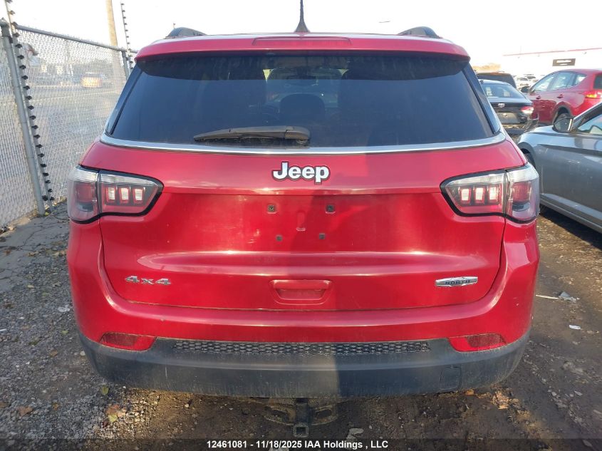 2018 Jeep Compass North VIN: 3C4NJDBB3JT128102 Lot: 12461081