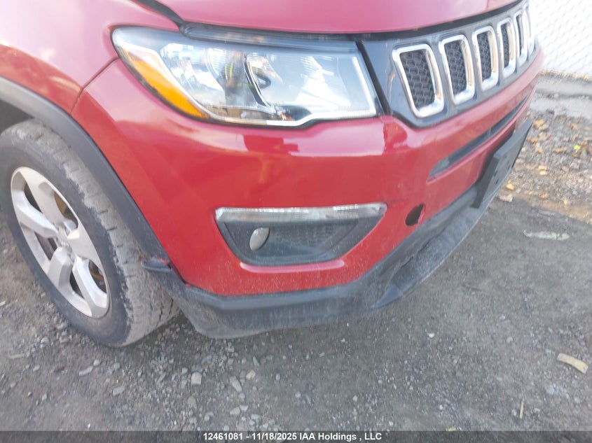 2018 Jeep Compass North VIN: 3C4NJDBB3JT128102 Lot: 12461081