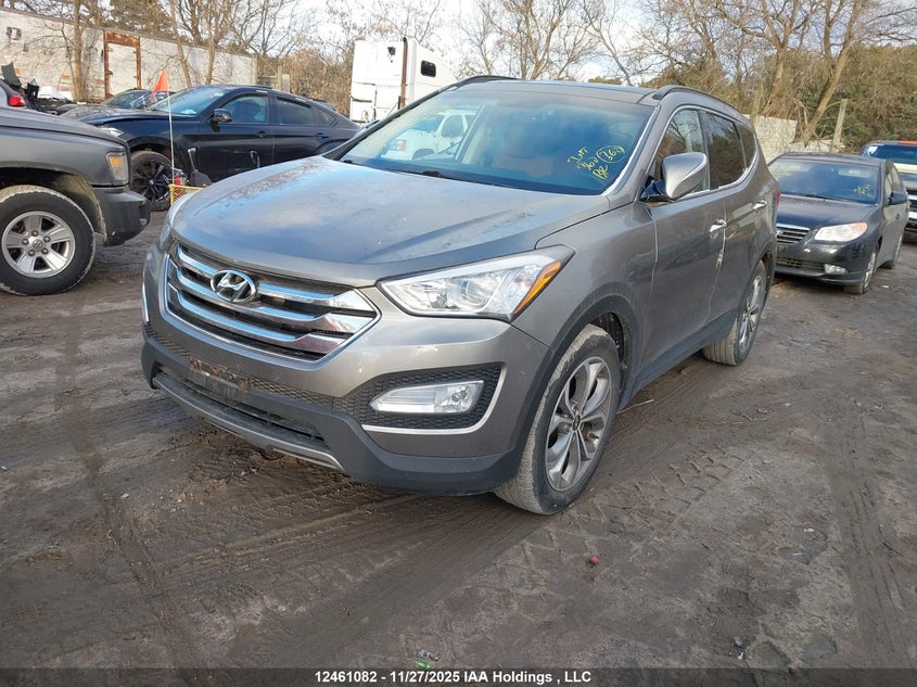 5XYZUDLA4EG212991 2014 HYUNDAI SANTA FE photo no. 2