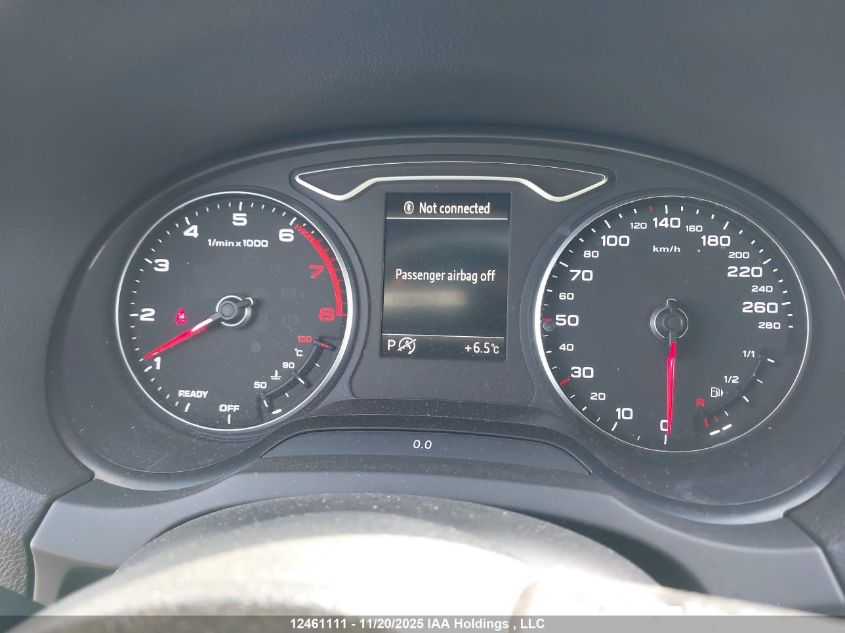 2018 Audi A3 Premium VIN: WAUB8GFF2J1079430 Lot: 12461111