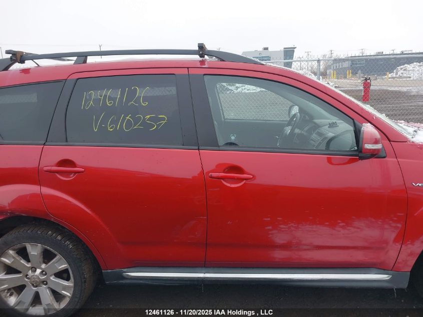 2011 Mitsubishi Outlander Gt VIN: JA4JT5AX3BU610257 Lot: 12461126